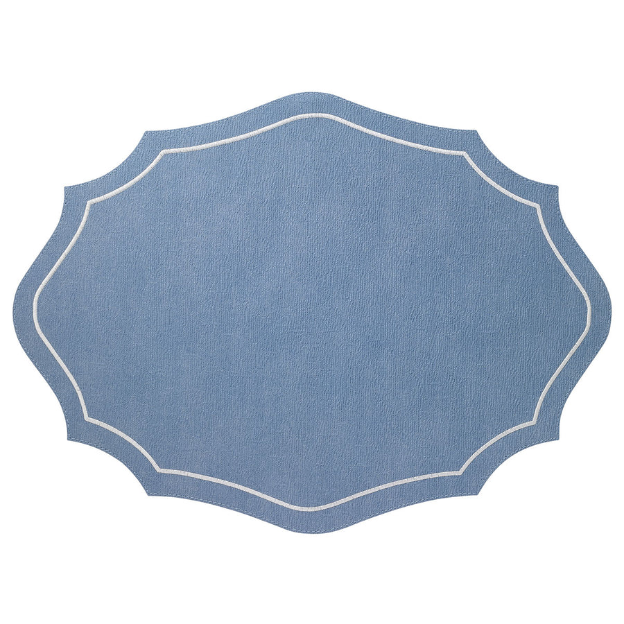 Set of 4 Byzantine Iceberg White Placemats
