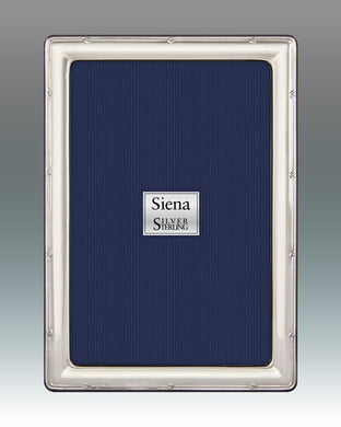 5x7 Fine Knot Border Siena 925 Sterling Frame