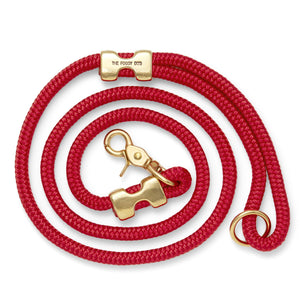 Ruby Valentine's Day Marine Rope Dog Leash