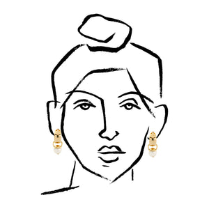 Classic Sleek & Sculpted Ear Clips Medium