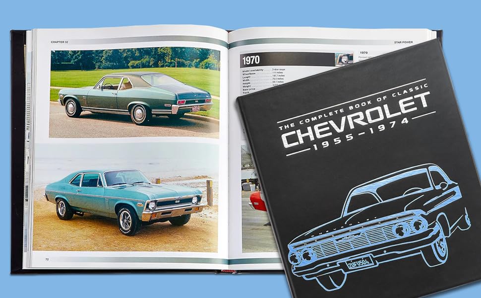 Chevrolet Muscle Cars Black Lea