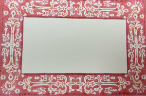 Melon Ikat Invitations-3A290