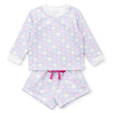 STELLA GIRLS' SWEATSHIRT SHORT SET - PREPPY SMILES