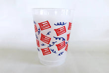 July 4th/Patriotic -American Flag Wrap Frost Cup (10 ct bag)
