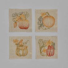 Pumpkin Patch Cocktail Napkin Set