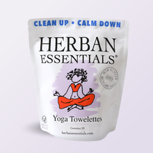 Yoga Towelettes - 20 Individual Essential Oil Wipes