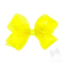 WeeSplash Colored Vinyl Bow w/Plain Wrap