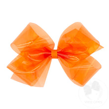 WeeSplash Colored Vinyl Bow w/Plain Wrap