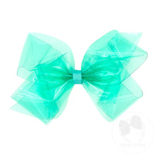 WeeSplash Colored Vinyl Bow w/Plain Wrap