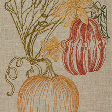 Pumpkin Vine Tea Towel