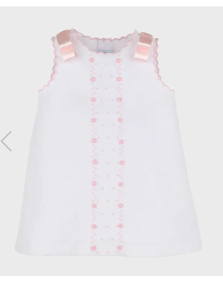 Embroidery Flowers Dress