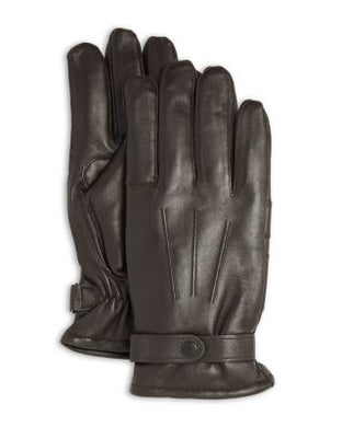 Men's Barbour burnished Leather Thinsulate gloves