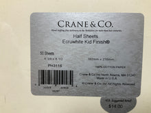 Half Sheets Ecruwhite Kid Finish PH3116 : 6 3/8 x8 1/2