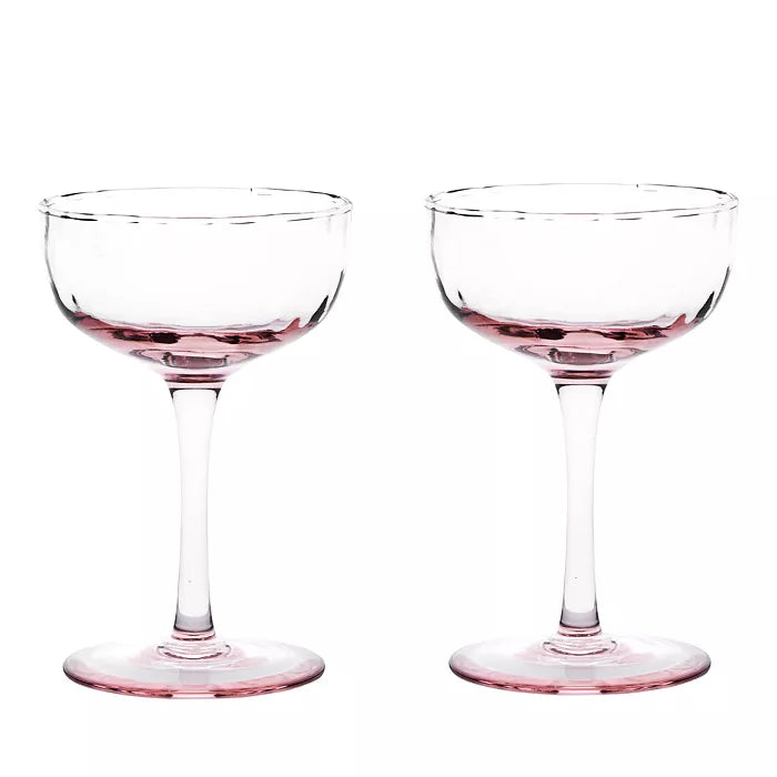Puro Cocktail Coupe Glass, Set of 2