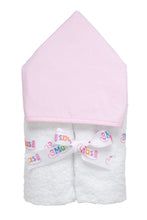Seersucker Gingham Everykid Hooded Towel