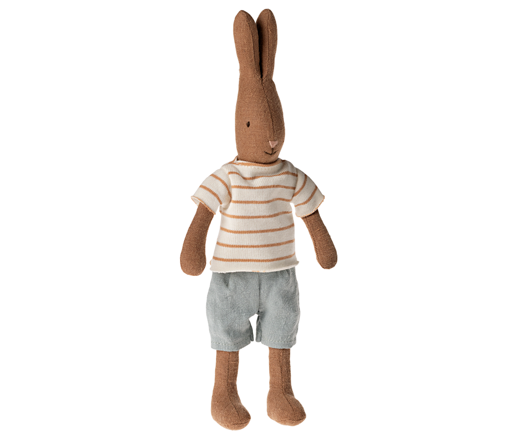 Rabbit, Size 1 - Chocolate Brown