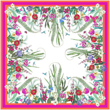La Dolce Vita Kantha Quilt-Fuch/ora Fabric Cotton Tblcvr-70.5 X 70.5 Inch