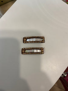 Rect Crystallized Snap Clips