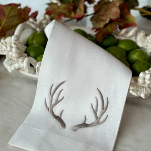 Antlers Linen Towel