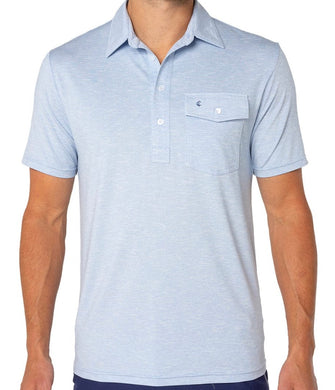 Heather preformance sport shirt-M-LBH47-PV-M : Medium