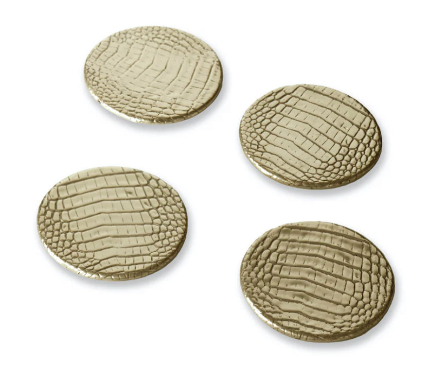 Rattan Coaster Set