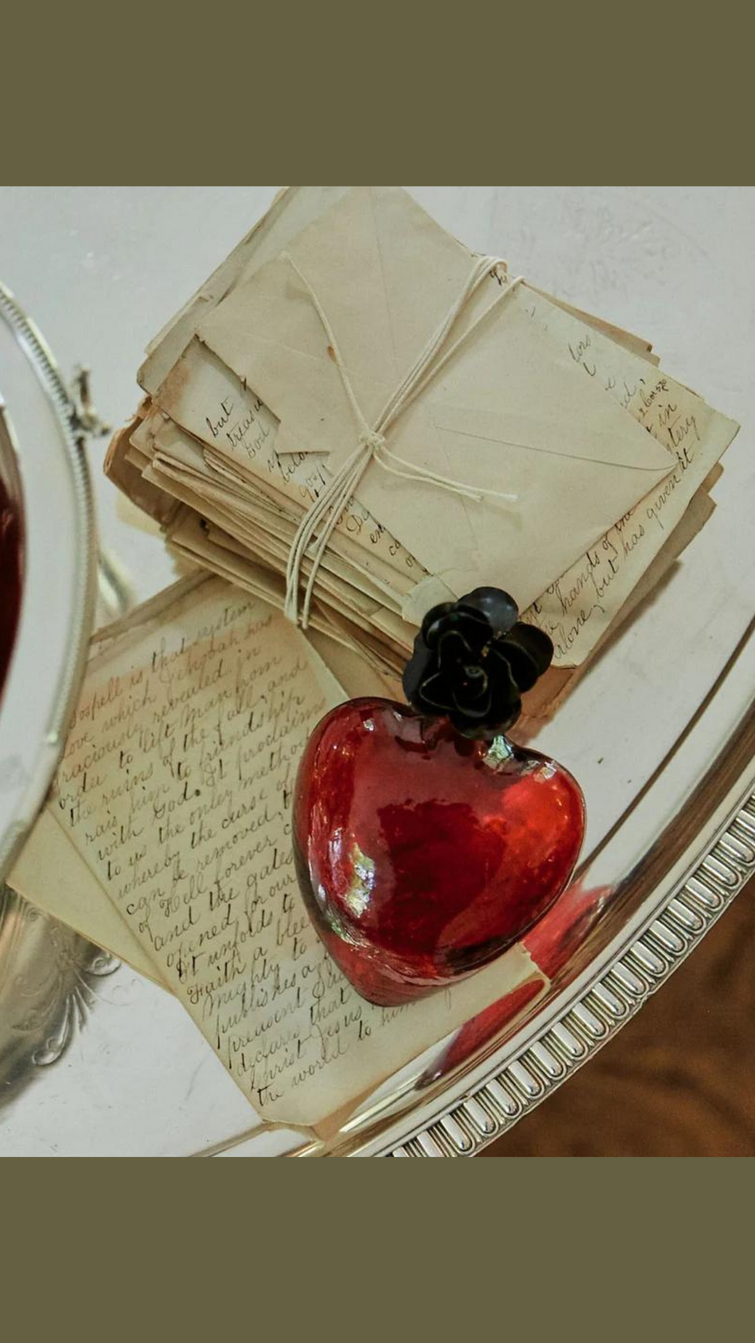 Jan Barboglio glass heart