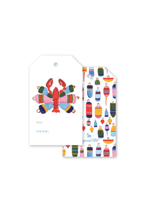 10 New England Coast Gift tags