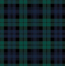 Continuous Roll Gift Wrap | Black Watch Plaid