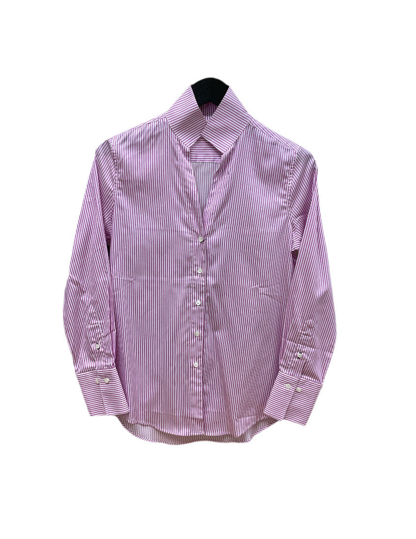 THE LEAGUE IN RASPBERRY STRIPE-21320 : XS