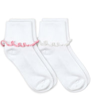 Jefferies Socks Ripple Edge Smooth Toe Turn Cuff Socks