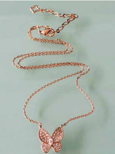 Mariposa short necklace with micro pave hand set high quality CZ, Clear marquis cut center accent