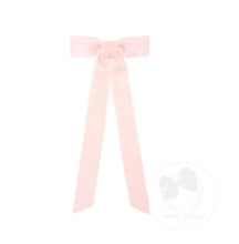 Mini Velvet Bow w/Tails