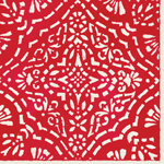 Annika Red Luncheon Napkin-17300L : luncheon