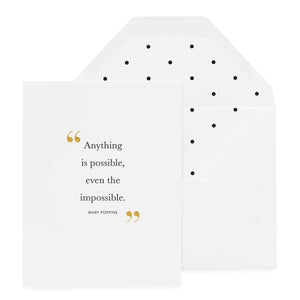 Anything is Possible Card