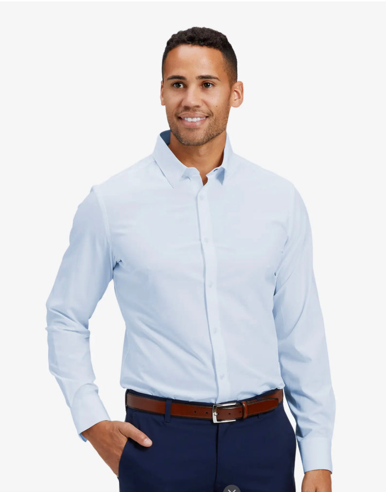 Leeward L/S Dress Shirt Classic Lt. Pastel Blue