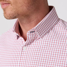 Leeward Dress Shirt- Red Clay Logan Plaid