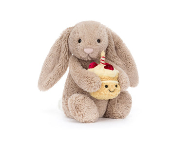 Bashful Beige Bunny 'Birthday'
