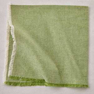 Herringbone Fringe Napkin (leaf)
