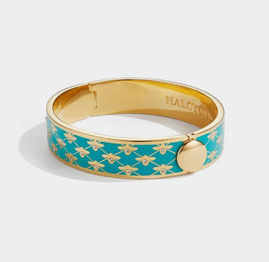 13mm Bee Sparkle Trellis Bangle