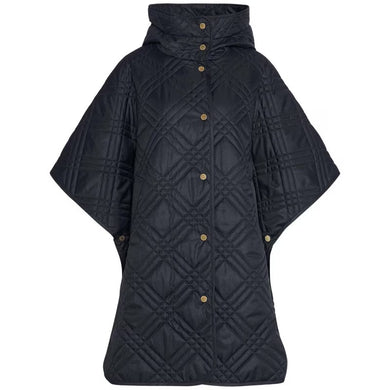 BARBOUR ASTOR QUILTED CAPE