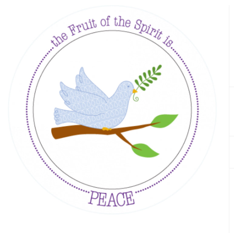 Fruit-Full Kids Melamine Plate-Peace