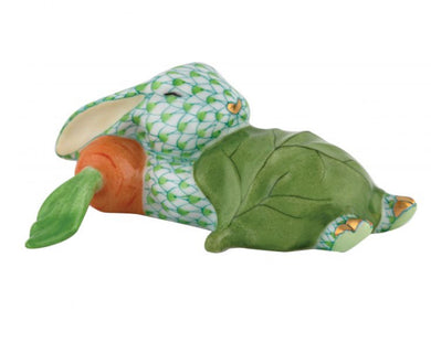 Herend slumber bunny in key lime