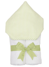 Seersucker Gingham Everykid Hooded Towel