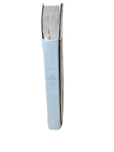 Blue Child's Size New Testament Bible With Engravable Pewter Cross Cover SKU:Bible13