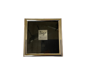 Slim Plain 925 sterling silver frame-3" square-1872-33