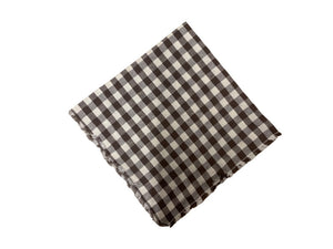 Set of 4 Provence Check Napkin Collection