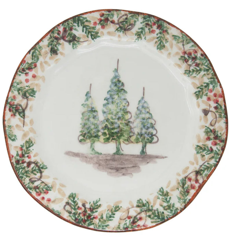 Natale Salad/Dessert Plate