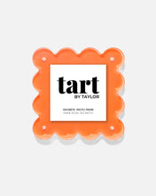 Neon Orange Mini Acrylic Picture Frame