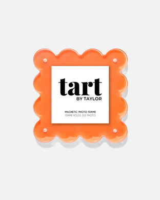 Neon Orange Mini Acrylic Picture Frame