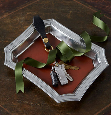 Pewter Pocket Change Tray-1184.0